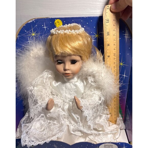 The Little Christmas Angel Animated Musical Doll 12" Tall - Picture 5 of 9